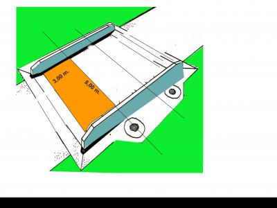 segment 3,00 x 8,00